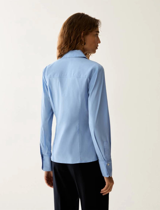 Camicia slim fit in popeline - PENNYBLACK