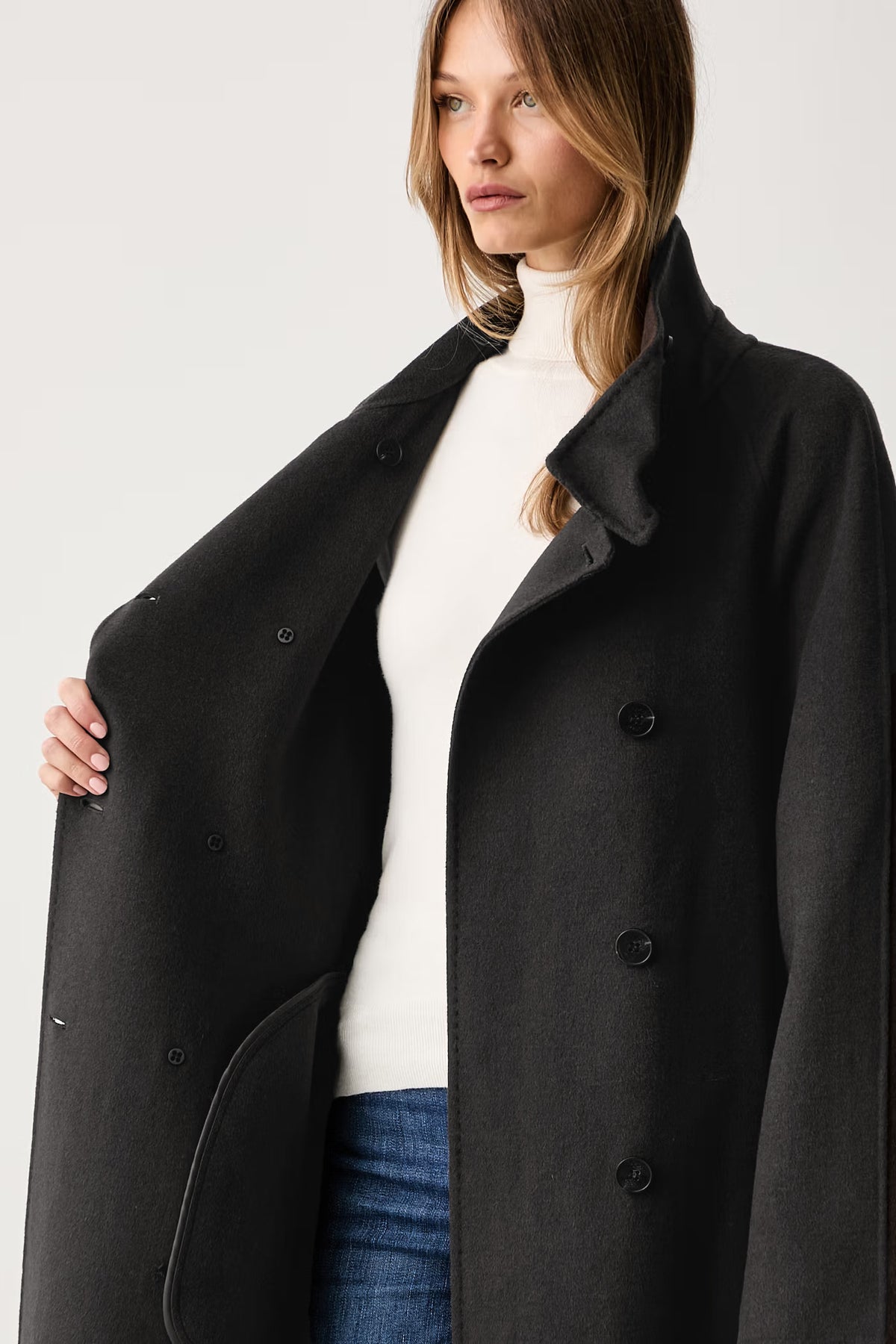Cappotto doppiopetto in lana - tac0023 - ViCOLO