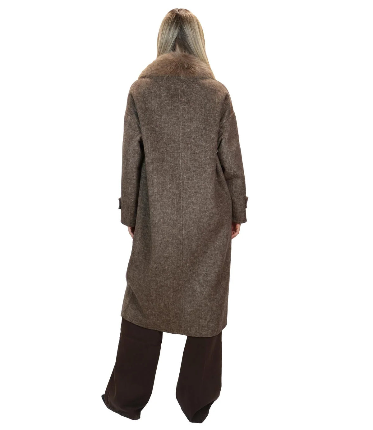 Manteau en mélange de laine - tac0025 - ViCOLO