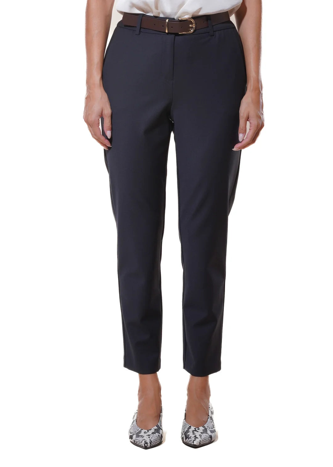 Pantalone a sigaretta misto lana - 27P5537 - MOTEL