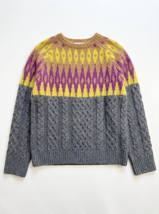 Maglione girocollo a maniche lunghe - M566B015A - DIXIE