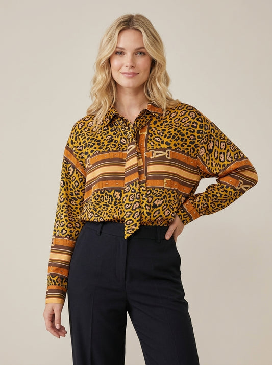 Camicia con cravatta - W26C519W26C519 - MOTEL
