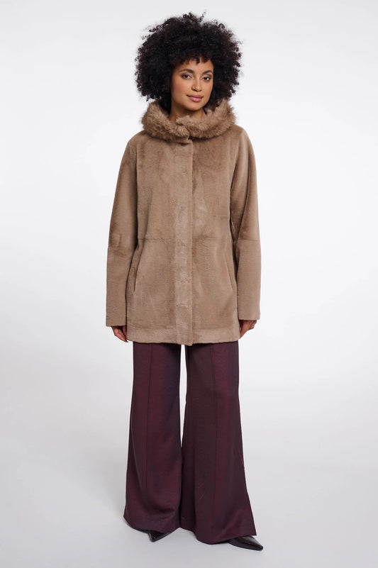 Cappotto in pelliccia sintetica - mans - RINO & PELLE