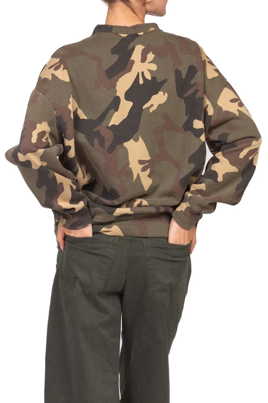Felpa over camouflage - PU760 - TENSIONE IN