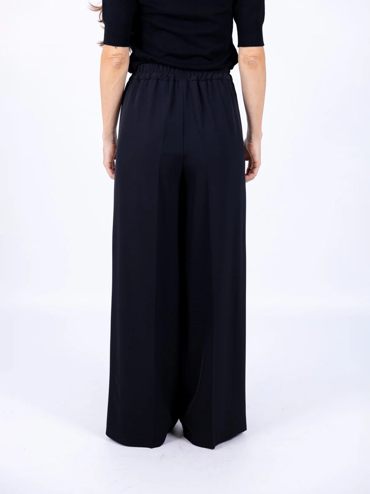 Pantalone ampio con tasche - A26ES214 - LE STREGHE