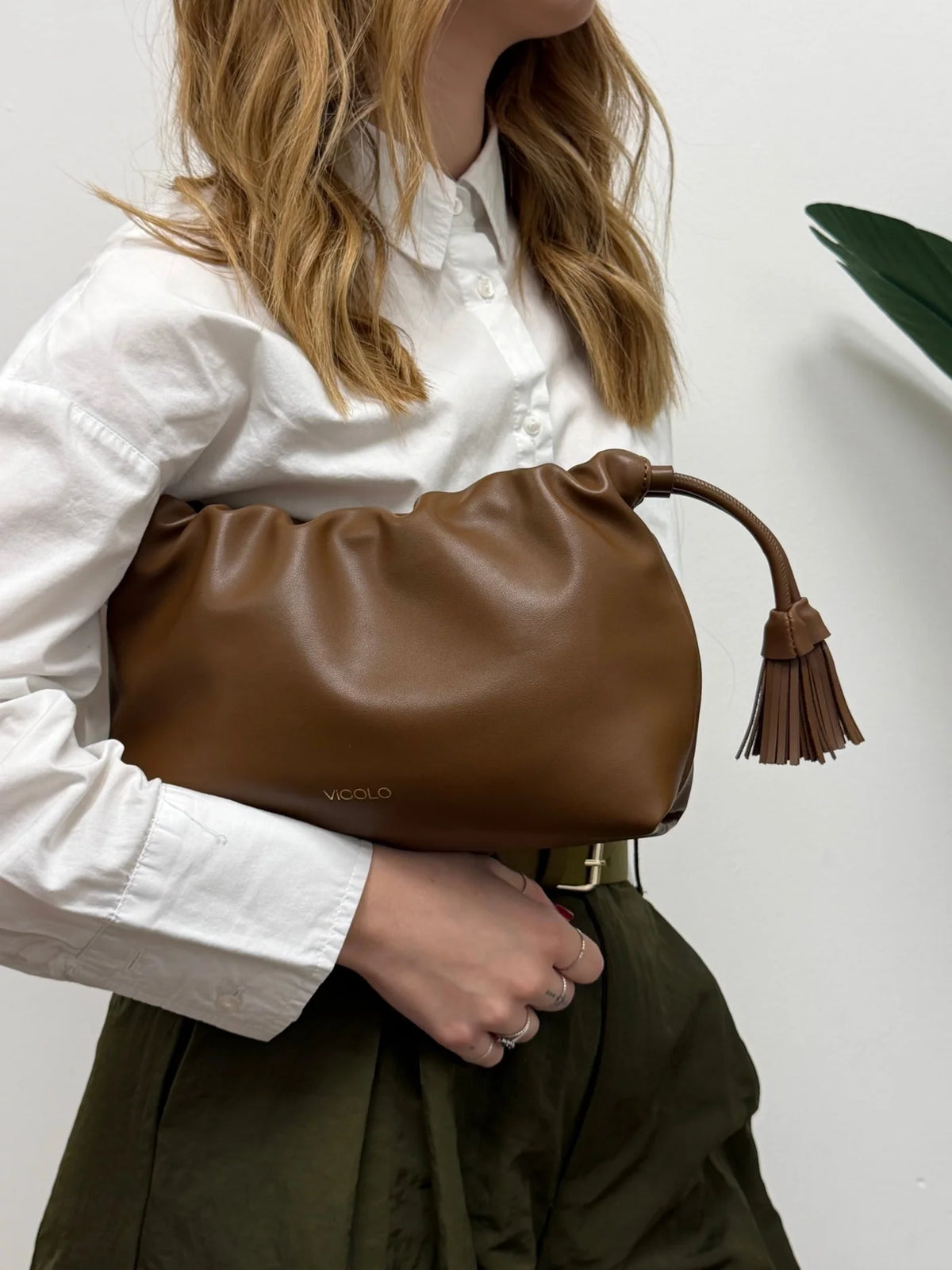 Borsa Tassel Small - xab0035 - ViCOLO