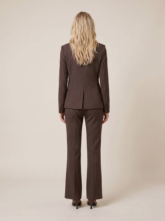 Giacca blazer gessato - SILENCE
