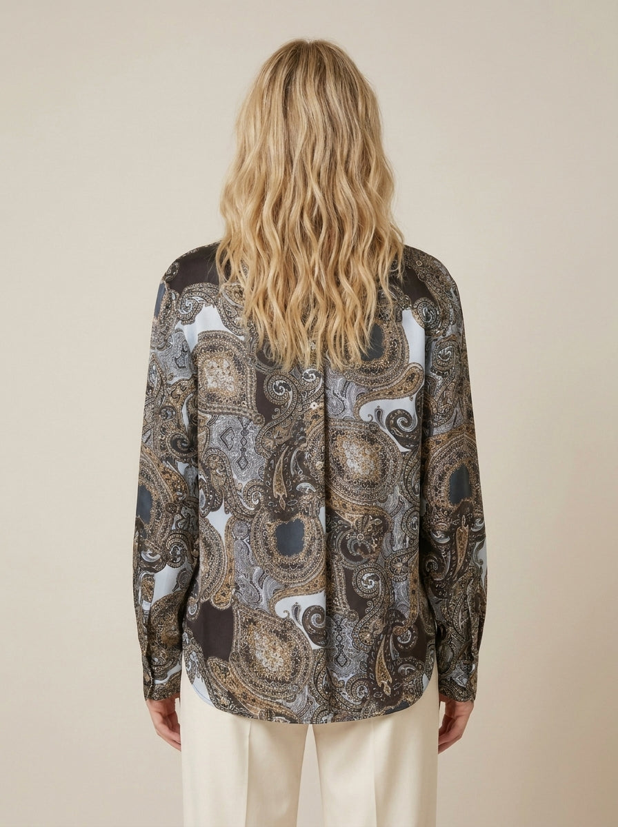 Camicia in viscosa a fantasia - ai262079 - MOTEL