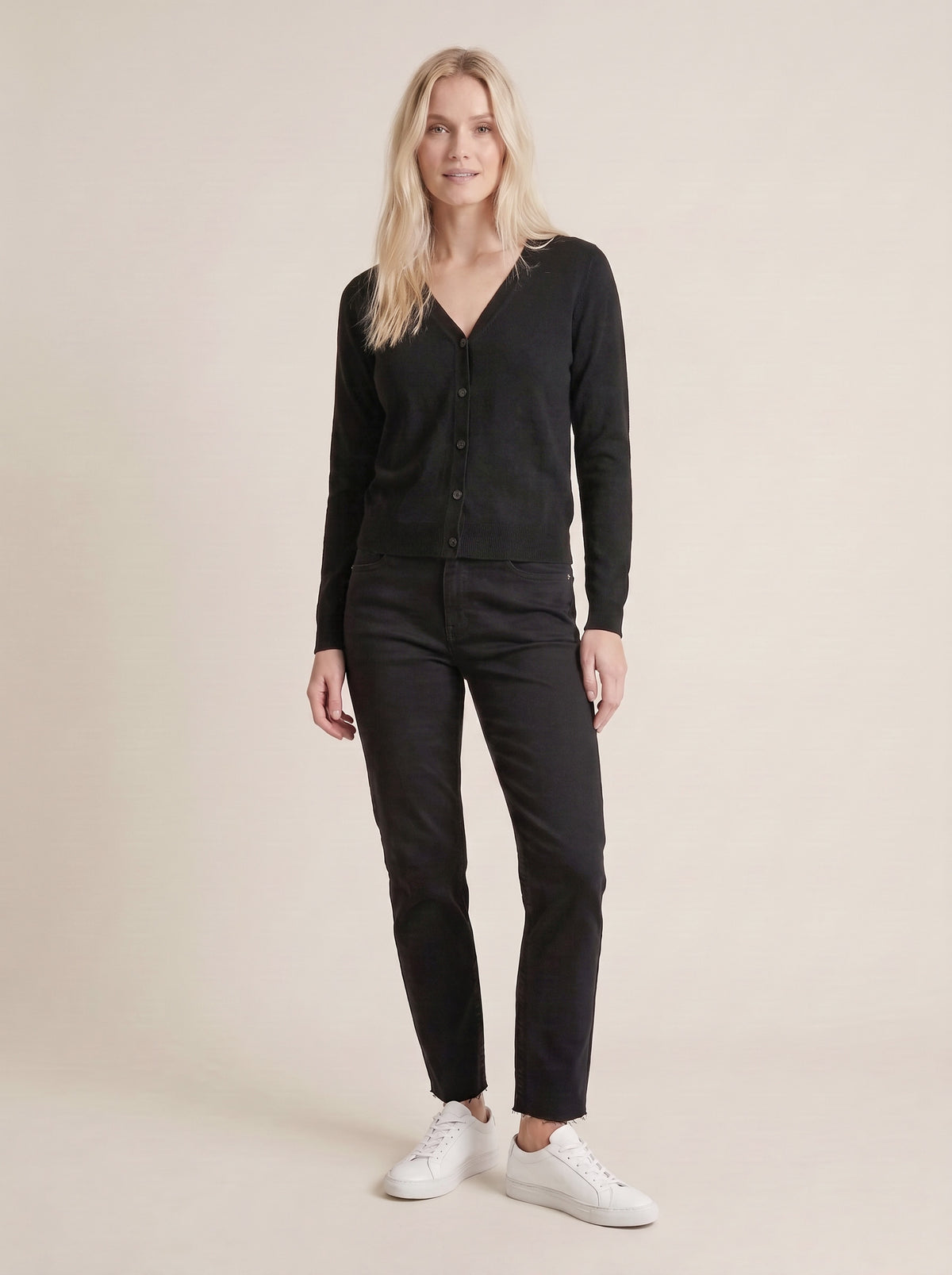 Pantaloni Jeans a vita media dalla vestibilità regolare - cj12753ai26camp - TENSIONE IN