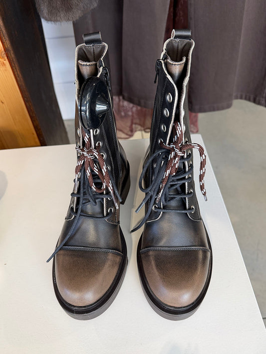 Anfibi in pelle - sm1249asp - OVYE'