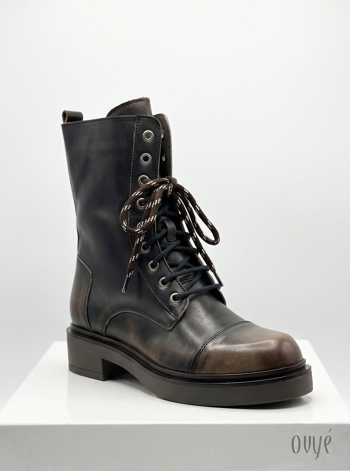 Anfibi in pelle - sm1249asp - OVYE'