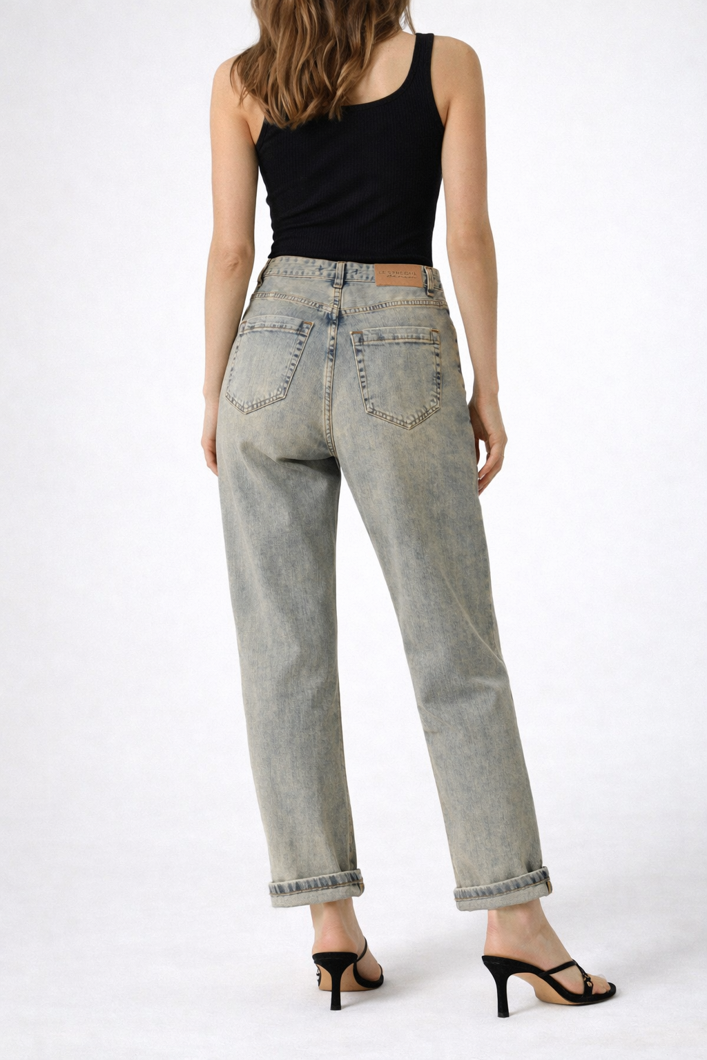 Light Wash Baggy Fit Jeans – LE STREGHE
