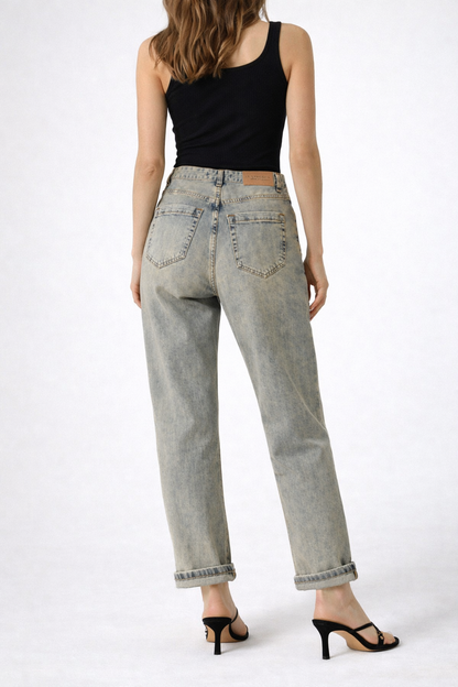 Light Wash Baggy Fit Jeans – LE STREGHE
