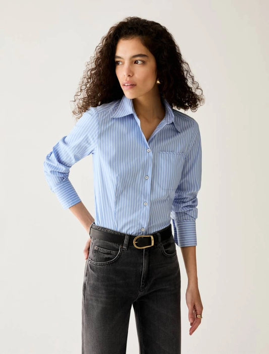 Slim fit poplin shirt - PENNYBLACK - PBBMARGARET