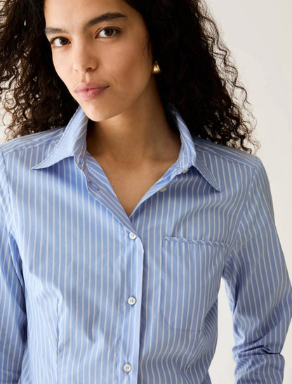 Slim-Fit-Popeline-Hemd - PENNYBLACK - PBBMARGARET