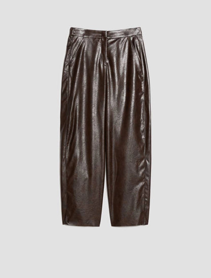 Pantaloni in jersey spalmato - PENNYBLACK