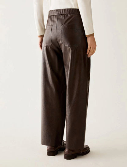 Pantaloni in jersey spalmato - PENNYBLACK