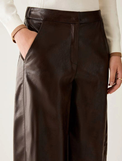 Pantaloni in jersey spalmato - PENNYBLACK