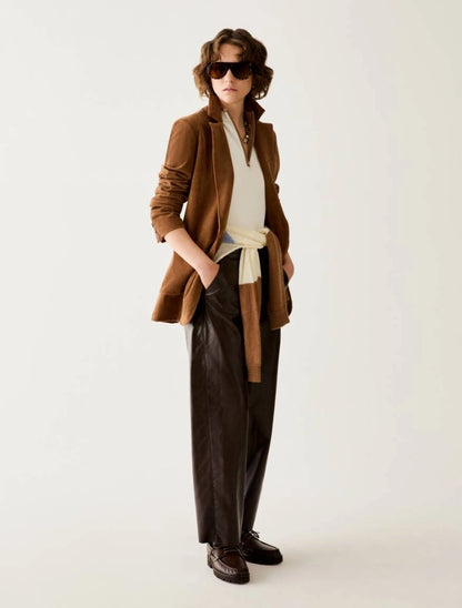 Pantaloni in jersey spalmato - PENNYBLACK