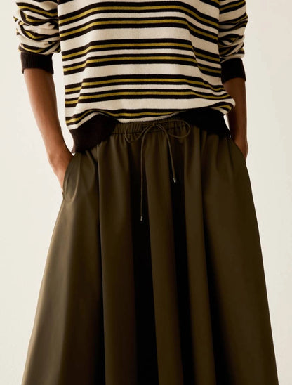 Technical satin midi skirt - pbisupremo - PENNYBLACK