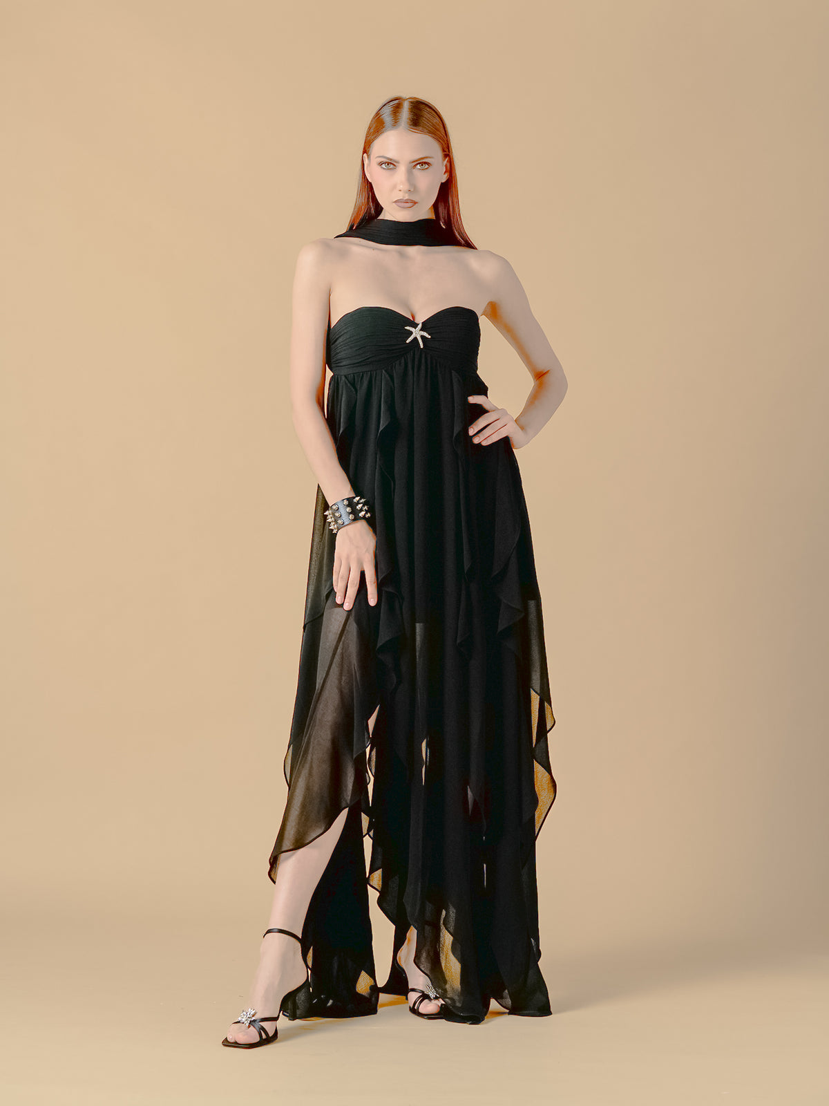 Abito lungo stella marina - 261ns313 - NOSECRETS