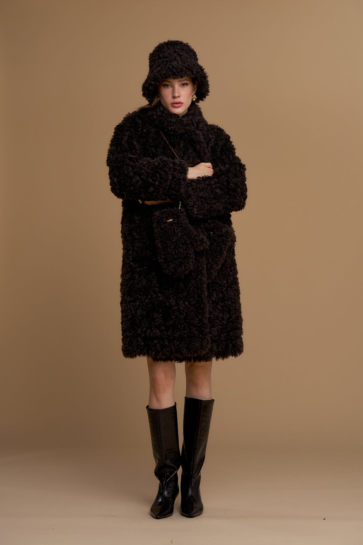 Cappotto teddy reversibile - 263ns105 - NOSECRETS