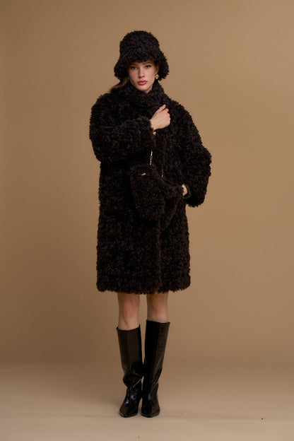 Cappotto teddy reversibile - 263ns105 - NOSECRETS