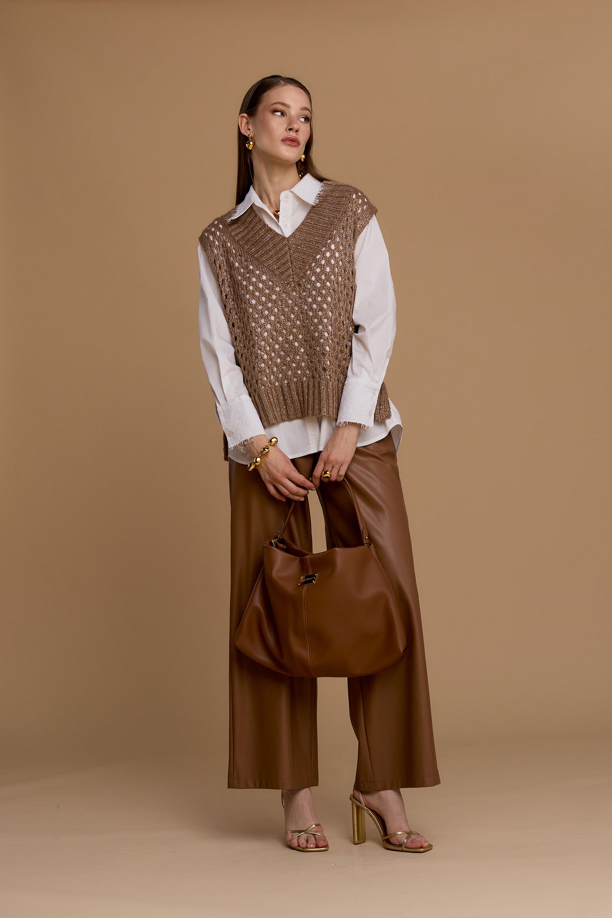 Gilet maglia traforata - 263ns141 - NOSECRETS