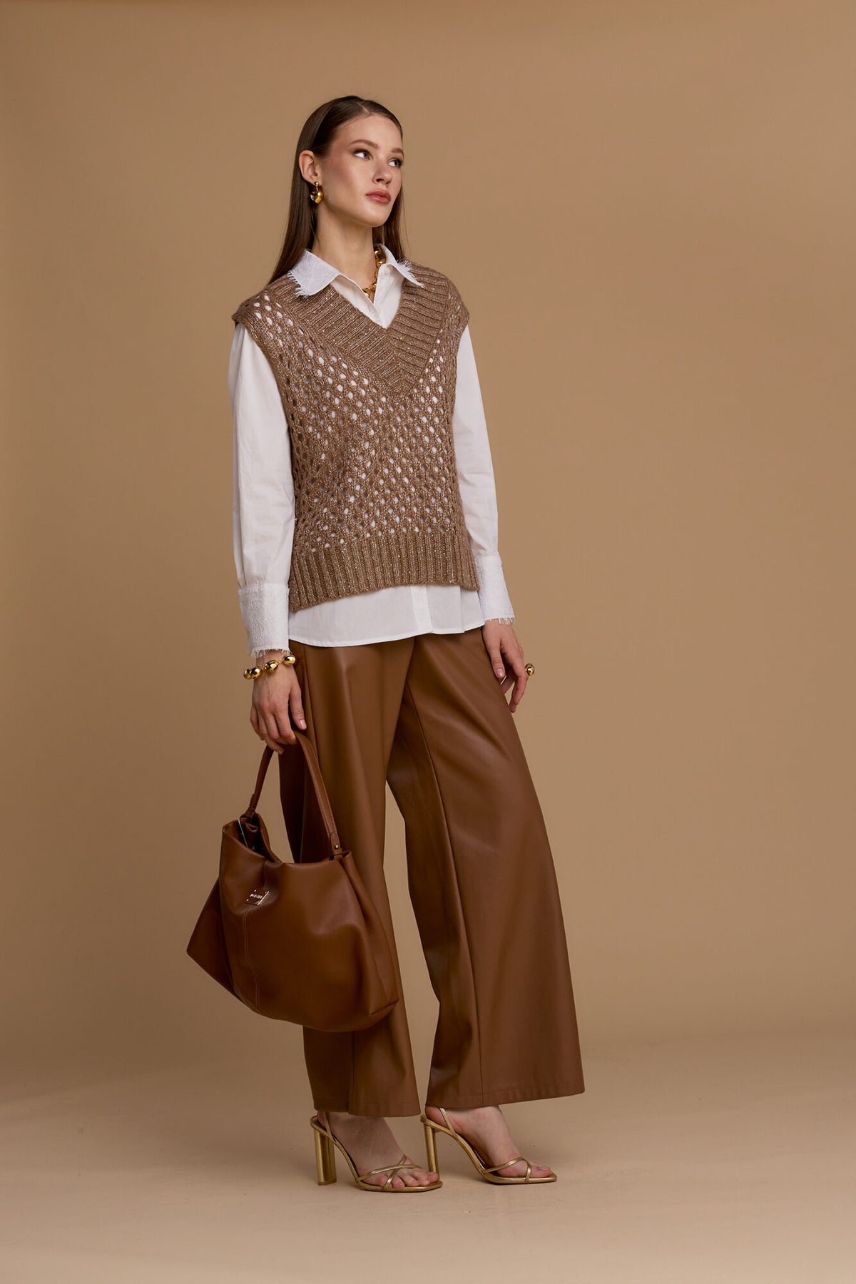 Gilet maglia traforata - 263ns141 - NOSECRETS