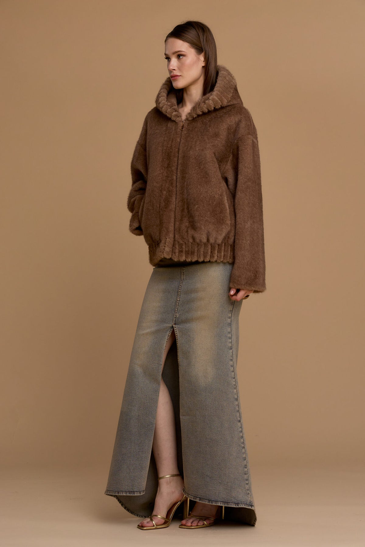 Giubbino over simil pelliccia - 263ns192 - NOSECRETS