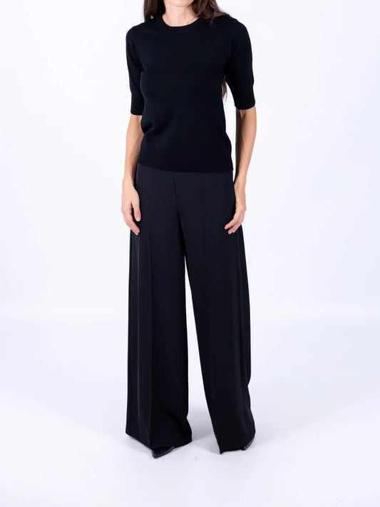 Wide-leg trousers with pockets - A26ES214 - LE STREGHE