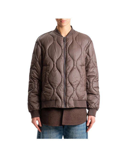 Piumino con orlo in lana - tac0049 - ViCOLO