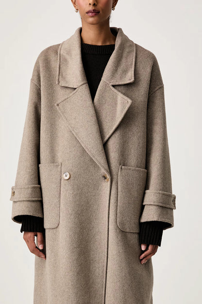 Manteau en mélange de laine - tac0025 - ViCOLO