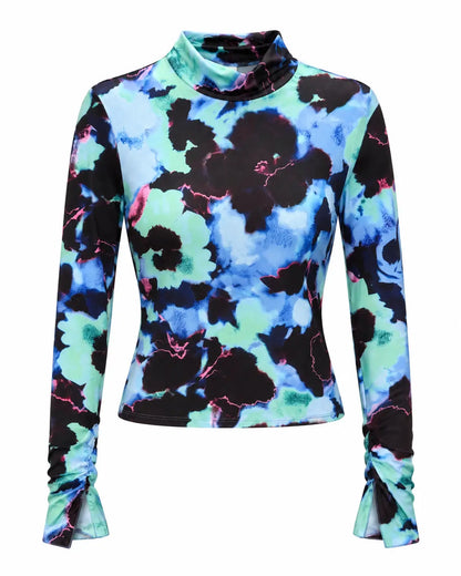 Maglia lupetto fantasia - fw260109 - TENSIONE IN