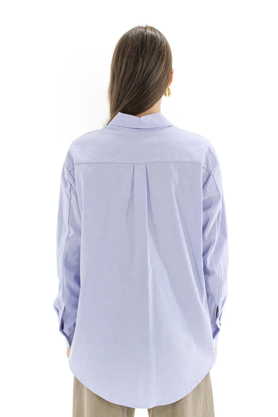 CAMICIA OVER OXFORD PATCH - 0b440 - TENSIONE IN