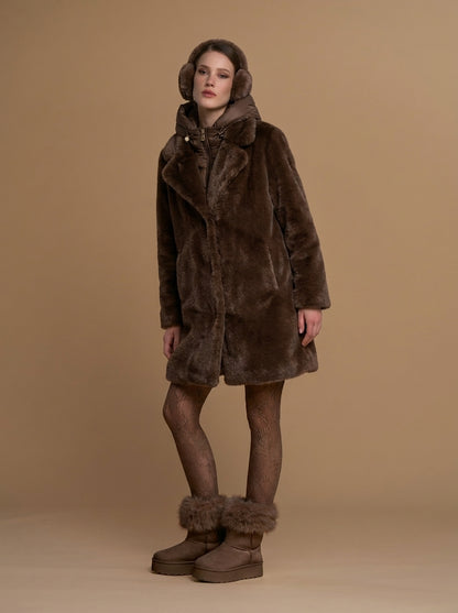 Piumino simil pelliccia - 263ss010 - NOSECRETS