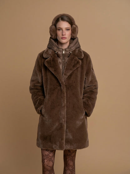 Piumino simil pelliccia - 263ss010 - NOSECRETS