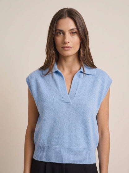 Maglia senza maniche con colletto  - i26/wl7087 - MOTEL