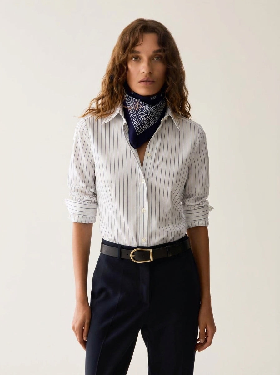 Slim-Fit-Popeline-Hemd - PENNYBLACK - PBBMARGARET