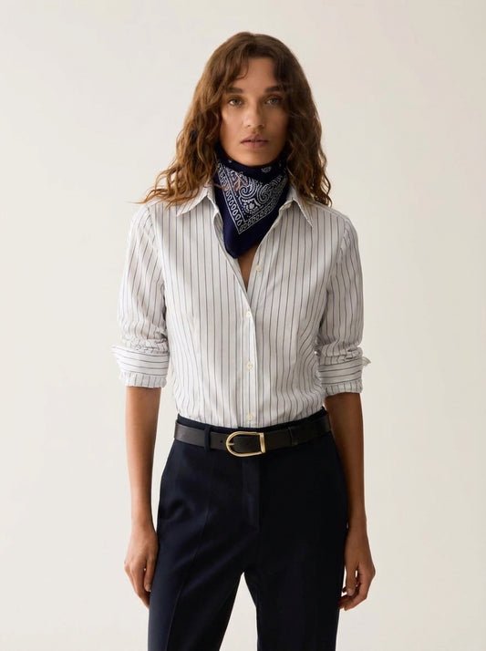 Slim fit poplin shirt - PENNYBLACK - PBBMARGARET