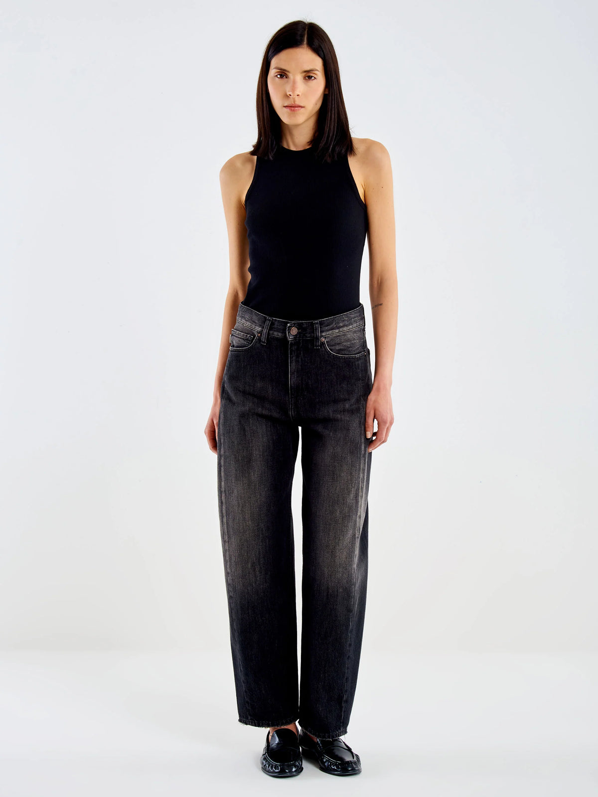 Jeans Chiara Barrel Dirty - ViCOLO