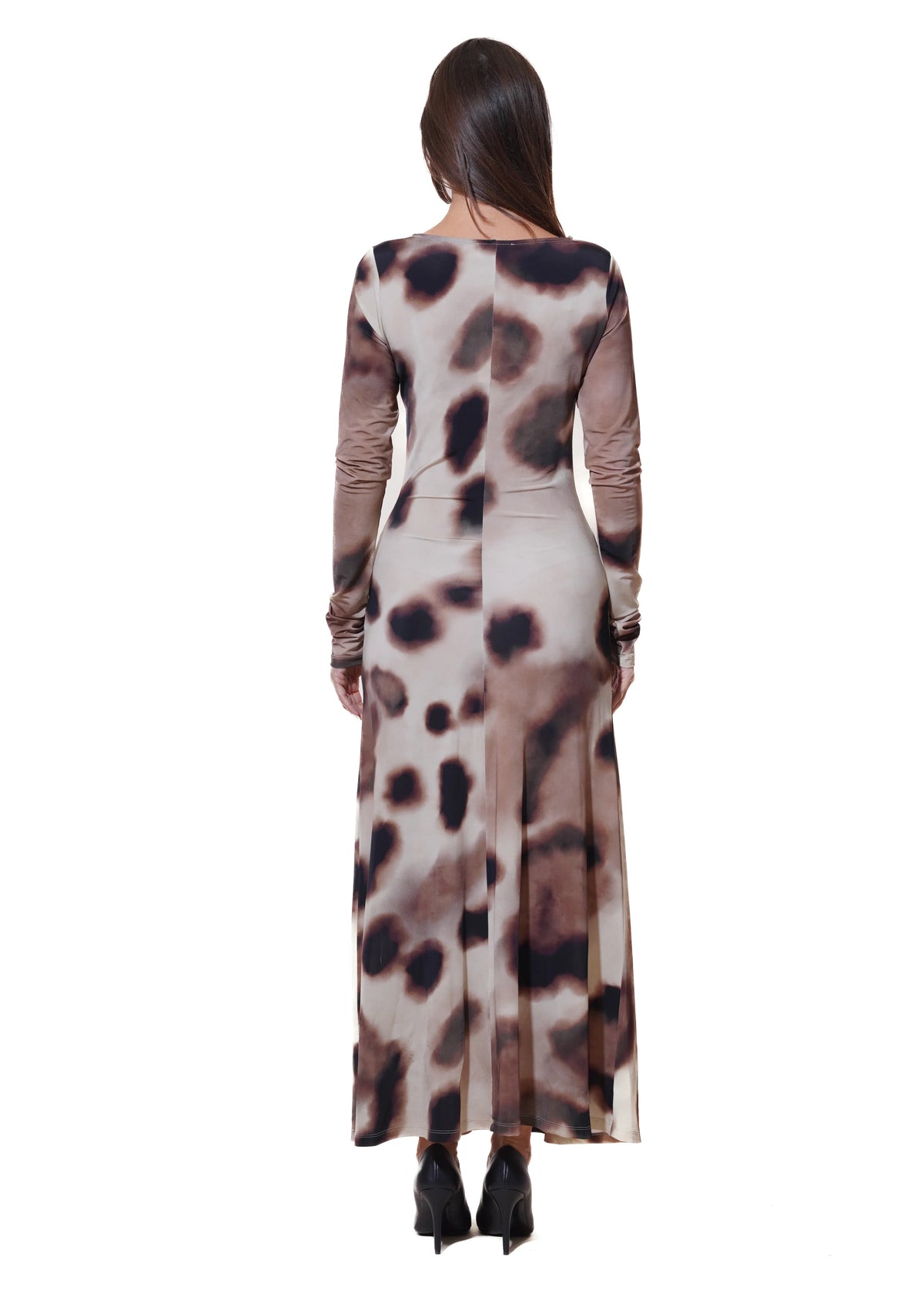 Patterned maxi dress - 40808g - MOTEL