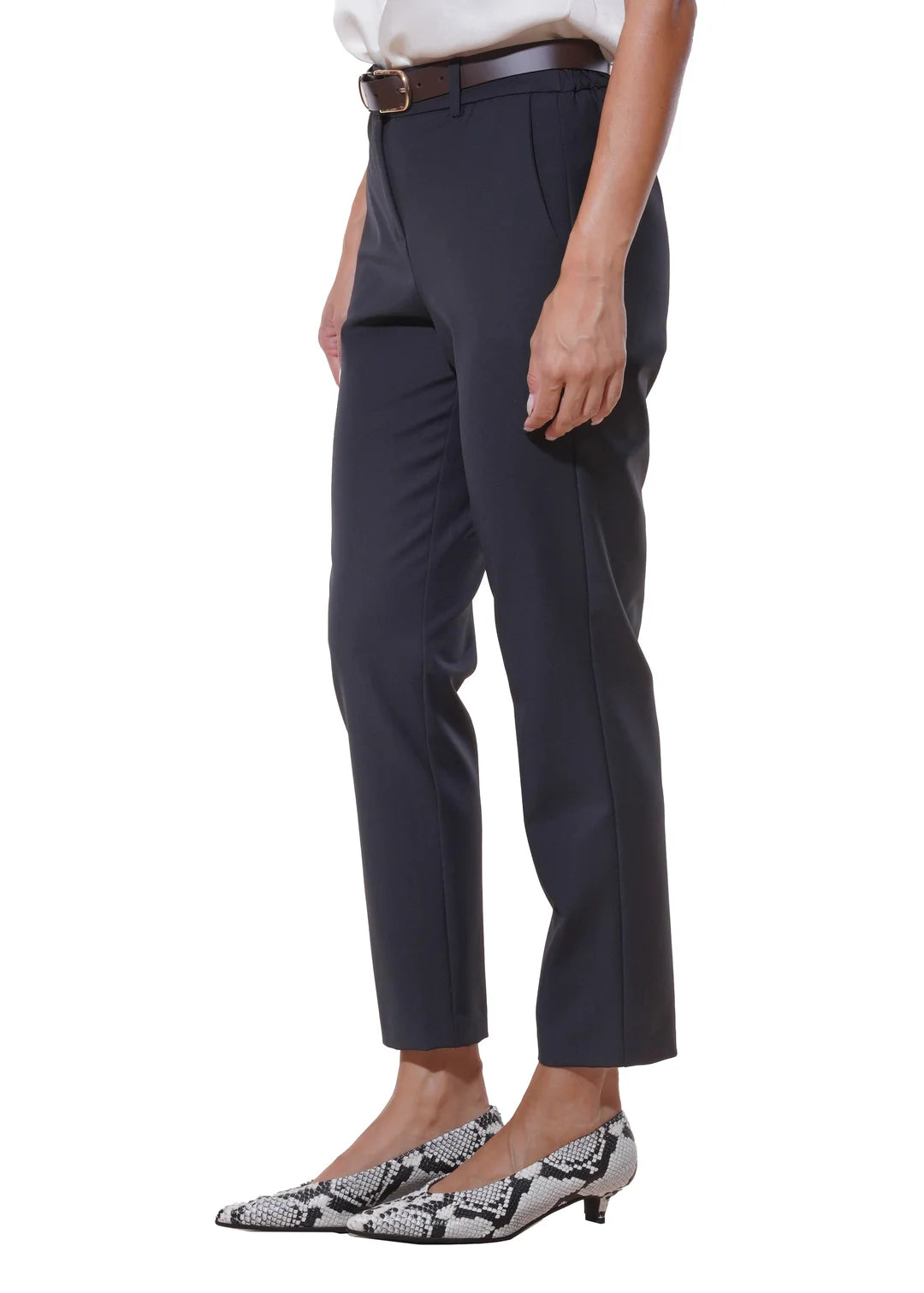 Pantalone a sigaretta misto lana - 27P5537 - MOTEL
