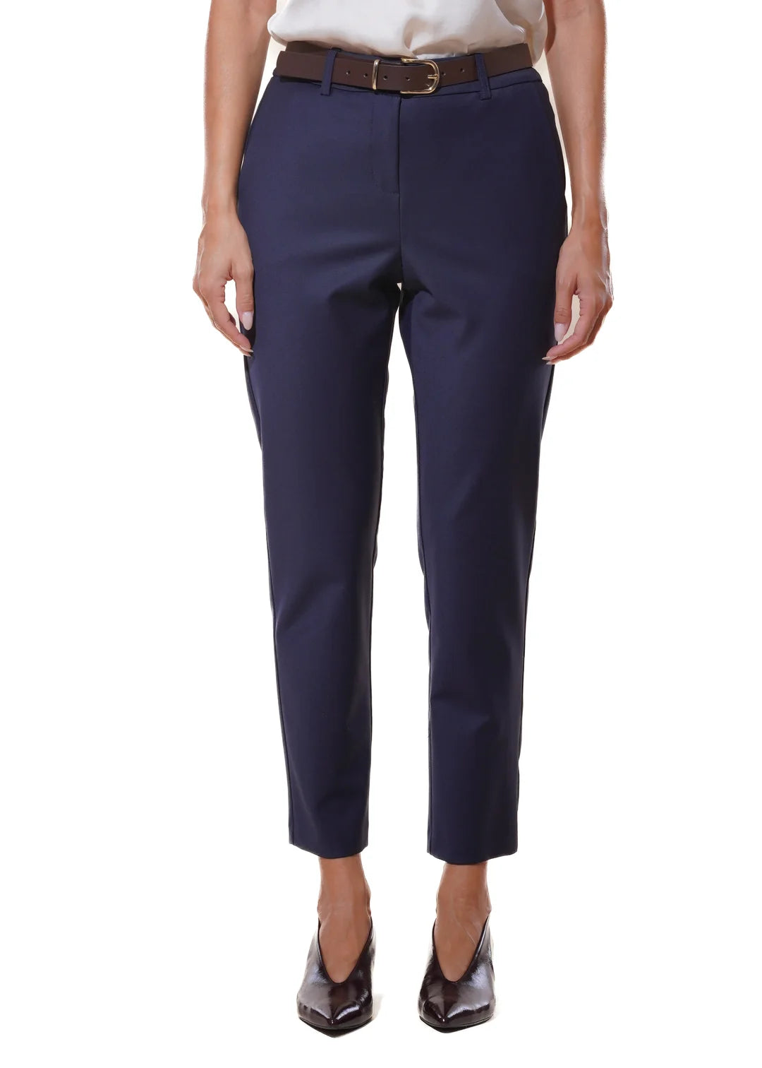 Pantalone a sigaretta misto lana - 27P5537 - MOTEL