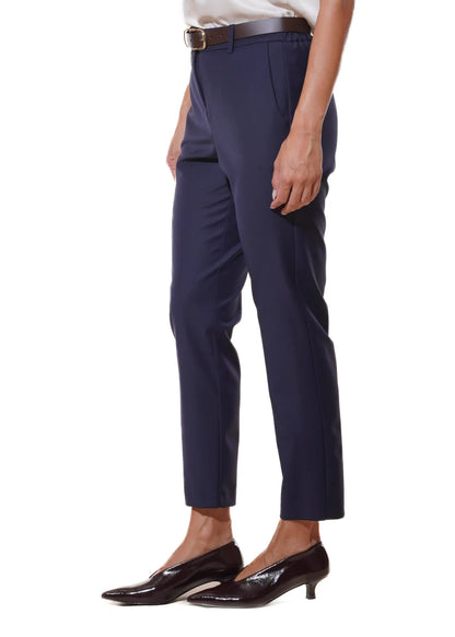 Pantalone a sigaretta misto lana - 27P5537 - MOTEL