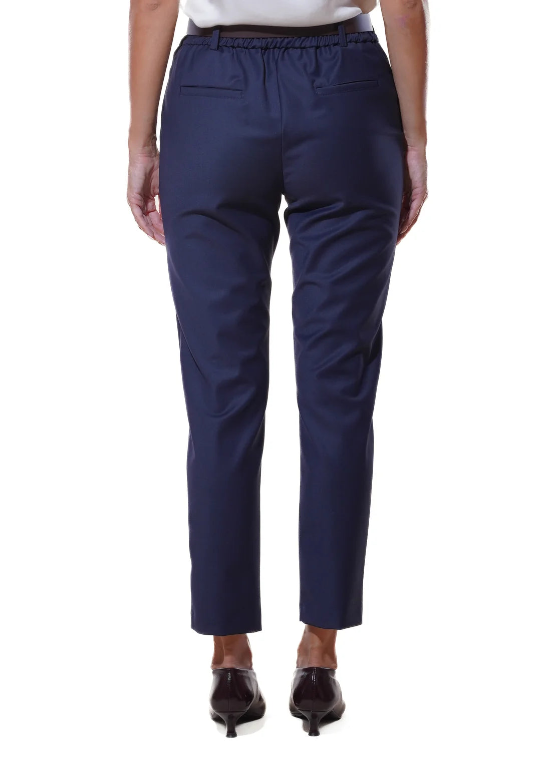 Pantalone a sigaretta misto lana - 27P5537 - MOTEL
