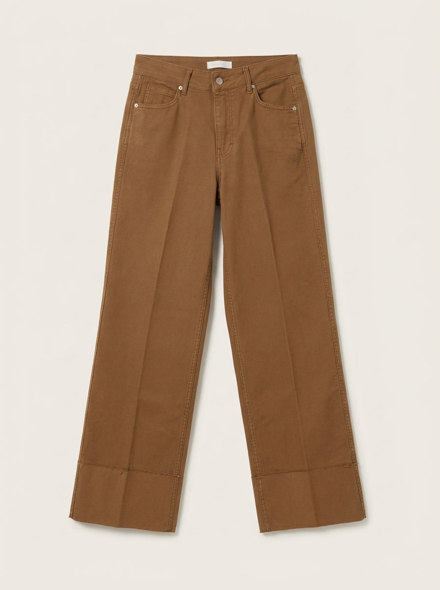 Wide-Leg-Hose mit geradem und weitem Bein - cj9002/i26 - MOTEL