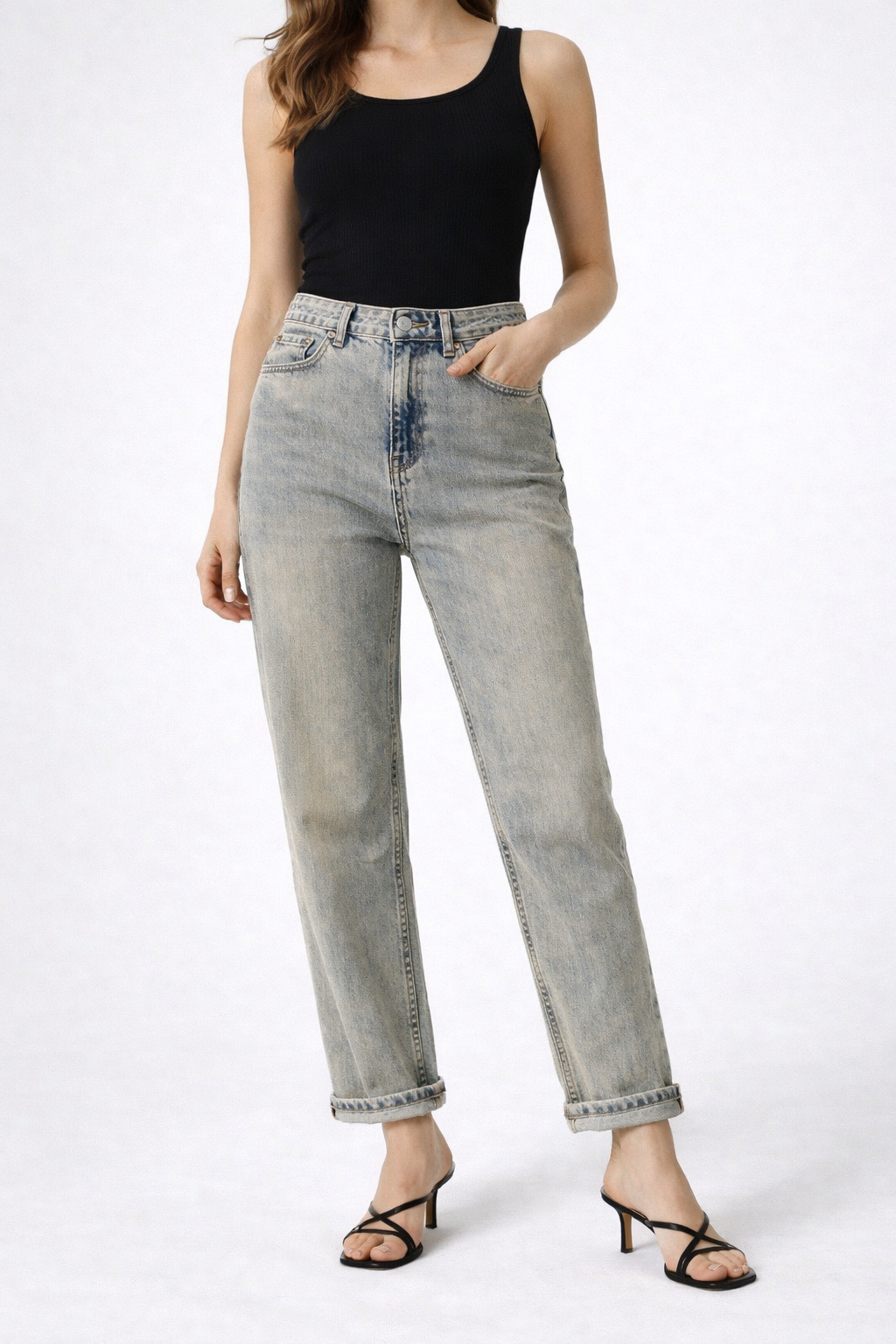 Light Wash Baggy Fit Jeans – LE STREGHE