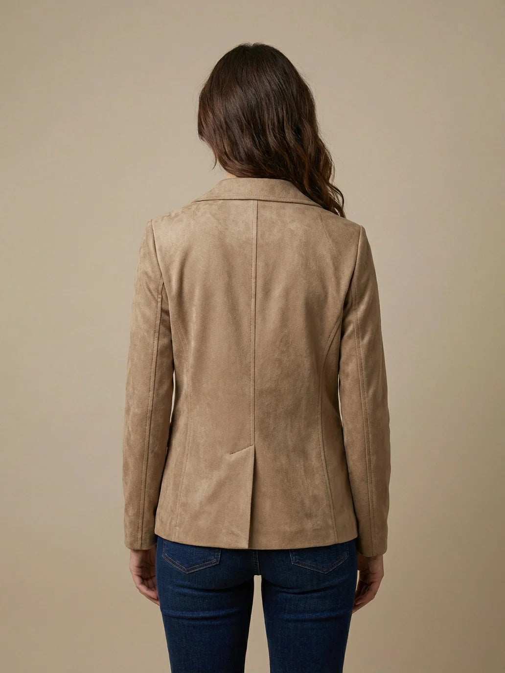 Faux suede jacket - MOTEL - 26b3864