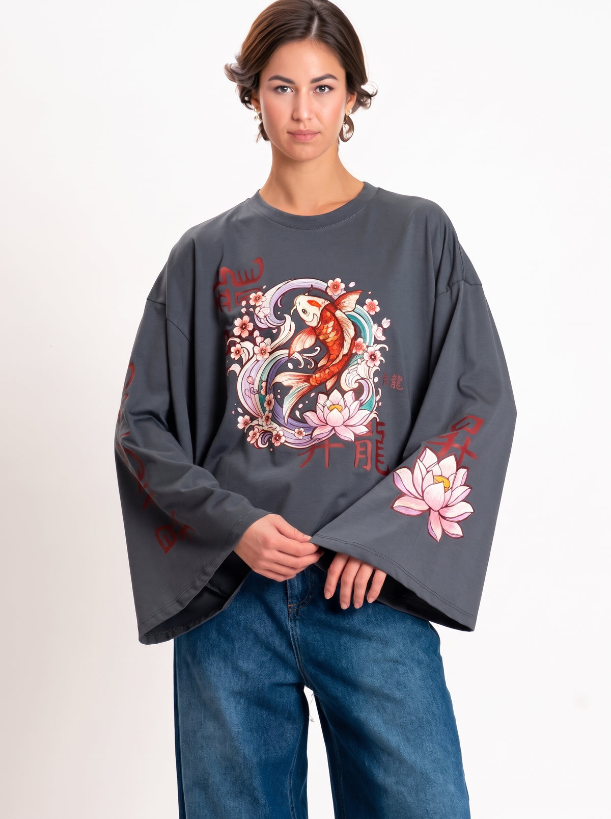 T-shirt stampa JAPAN - t262b109 -- DIXIE